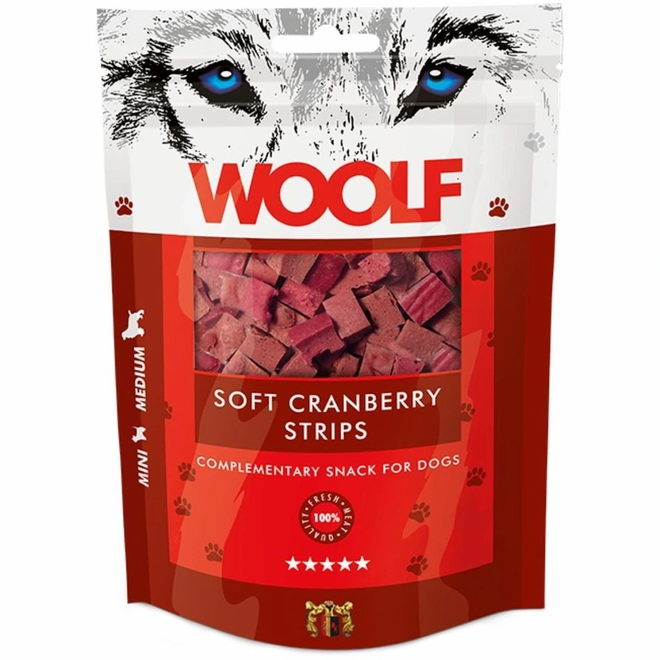 Woolf Hundesnack Tranebær Bites